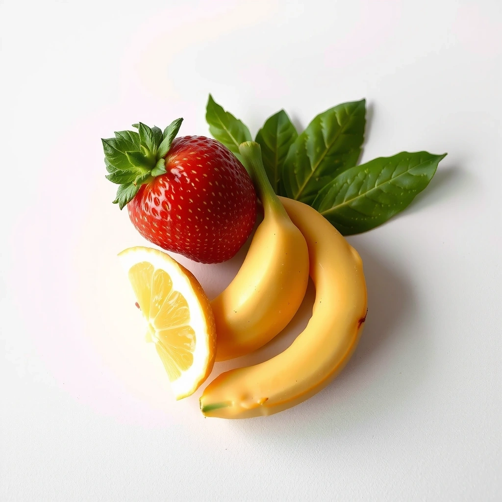 Formă geometrică abstractă reprezentând echilibrul nutrițional